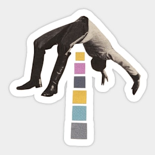 High Jump Sticker